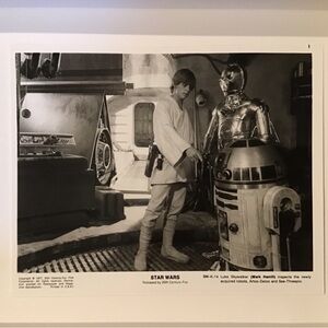 Star Wars A New Hope promo print # SW-K-14.  1977